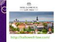 Hallowell Law Firm PowerPoint PPT Presentation