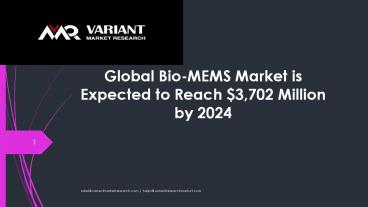Bio-MEMS Market