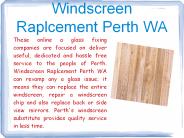 Windscreen Raplcement Perth WA