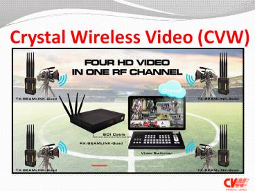 PRO 100 Long Distance Transmission System