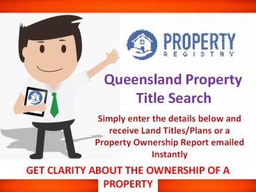 Queensland Property Title Search