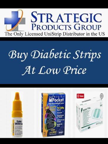 Buy Diabetic Strips At Low Price