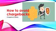 How to avoid chargebacks