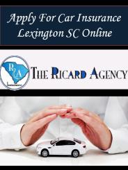 Apply For Car Insurance Lexington SC Online