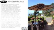 Poggesi Outdoor Umbrella
