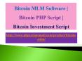Bitcoin MLM Software | Bitcoin PHP Script | Bitcoin Investment Script PowerPoint PPT Presentation