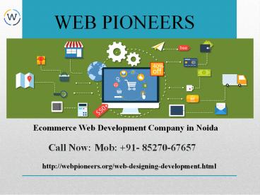 E-commerce Web Development Company in Noida |Think Different