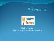 The Best Private English Tutor