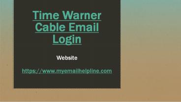 time warner cable email login (2)