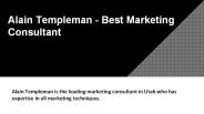 Alain Templeman - Best Marketing Consultant