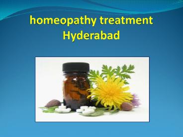 homeopathy treatment Hyderabad 26 sep  17
