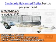Outstanding Heavy Duty Galvanised Box Trailers Cage Trailers