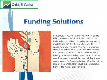 Take care of your business – Quick Fi Capital