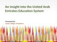 A Valuable Insight into the UAE Education System PowerPoint PPT Presentation