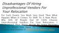 Disadvantages Of Hiring Unprofessional Vendors For Your Relocation. PowerPoint PPT Presentation