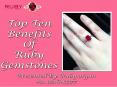 Top Ten Benefits Of Ruby Gemstones PowerPoint PPT Presentation