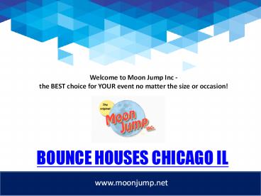 Bounce Houses Chicago IL