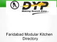 Faridabad Modular Kitchen Directory (4) PowerPoint PPT Presentation