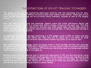 The Distinctions of GPS Pet Tracking Techniques