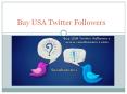 Buy USA Twitter Followers