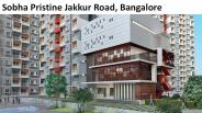 Sobha Pristine New Launch Property with ClassicFacilities