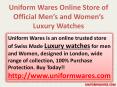 Luxury watches for Men and Women