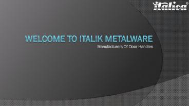 Stainless Steel Hardware For Your Home Security