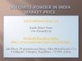 Dolomite Powder in India Market Price PowerPoint PPT Presentation