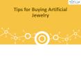 Tips for Buying Artificial Jewelry