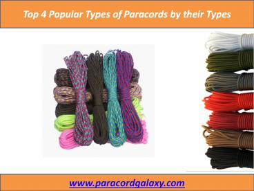 Paracord Wholesale at Paracord Galaxy