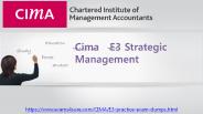 Cima E3 Braindumps