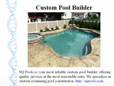 Pool Builder Northampton County