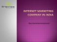 Internet Marketing Company in India PowerPoint PPT Presentation