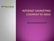 Internet Marketing Company in India