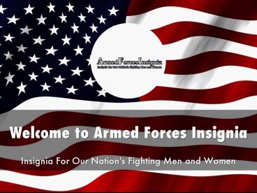 Armed Forces Insignia