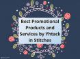 Best Promotional Products and Services by Yhtack in Stitches PowerPoint PPT Presentation
