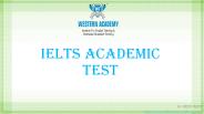 IELTS Academic Modules | Western Academy