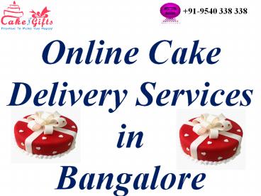 Same Day Cake Delivery in Bangalore
