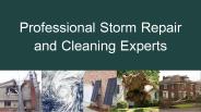 Professional Storm Repair and Cleaning Experts