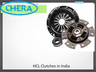 HCL Clutches in India (1)