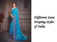 Different Saree Draping Styles of India PowerPoint PPT Presentation