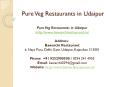 Pure Veg Restaurants in Udaipur PowerPoint PPT Presentation