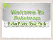 Poke Plate New York
