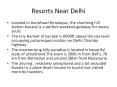 Luxury Resorts Near Delhi PowerPoint PPT Presentation