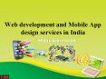 Web development and Mobile App design services in India