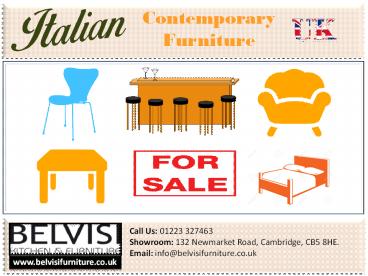 Italian Contemporary Furniture Uk