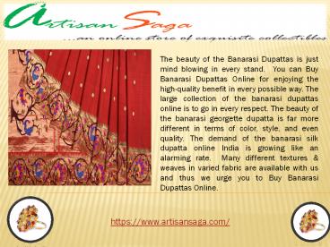 Buy Banarasi Dupattas Online
