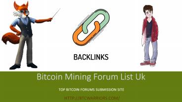 Bitcoin Mining Forum Uk