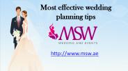 Top Wedding planner in dubai,uae