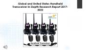 Handheld Transceiver In-Depth Research Report 2017-2022